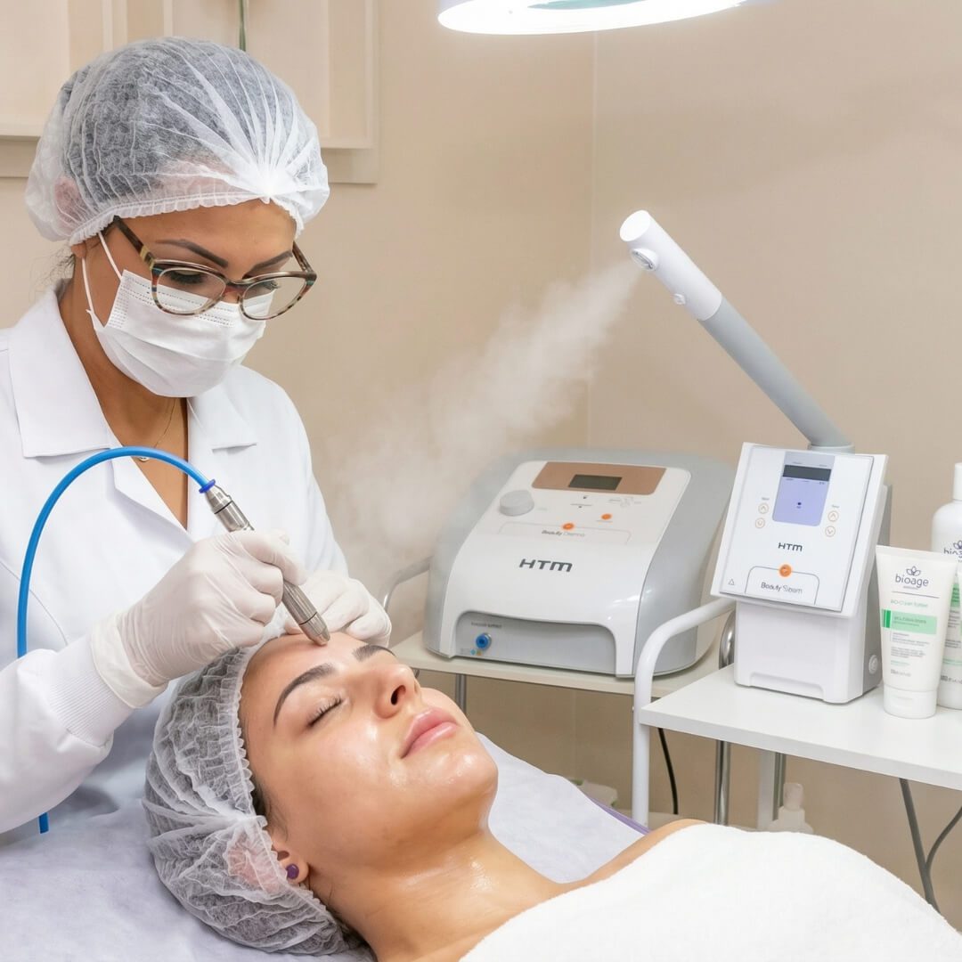 Combo Facial: Limpeza + Peeling + Ozônio