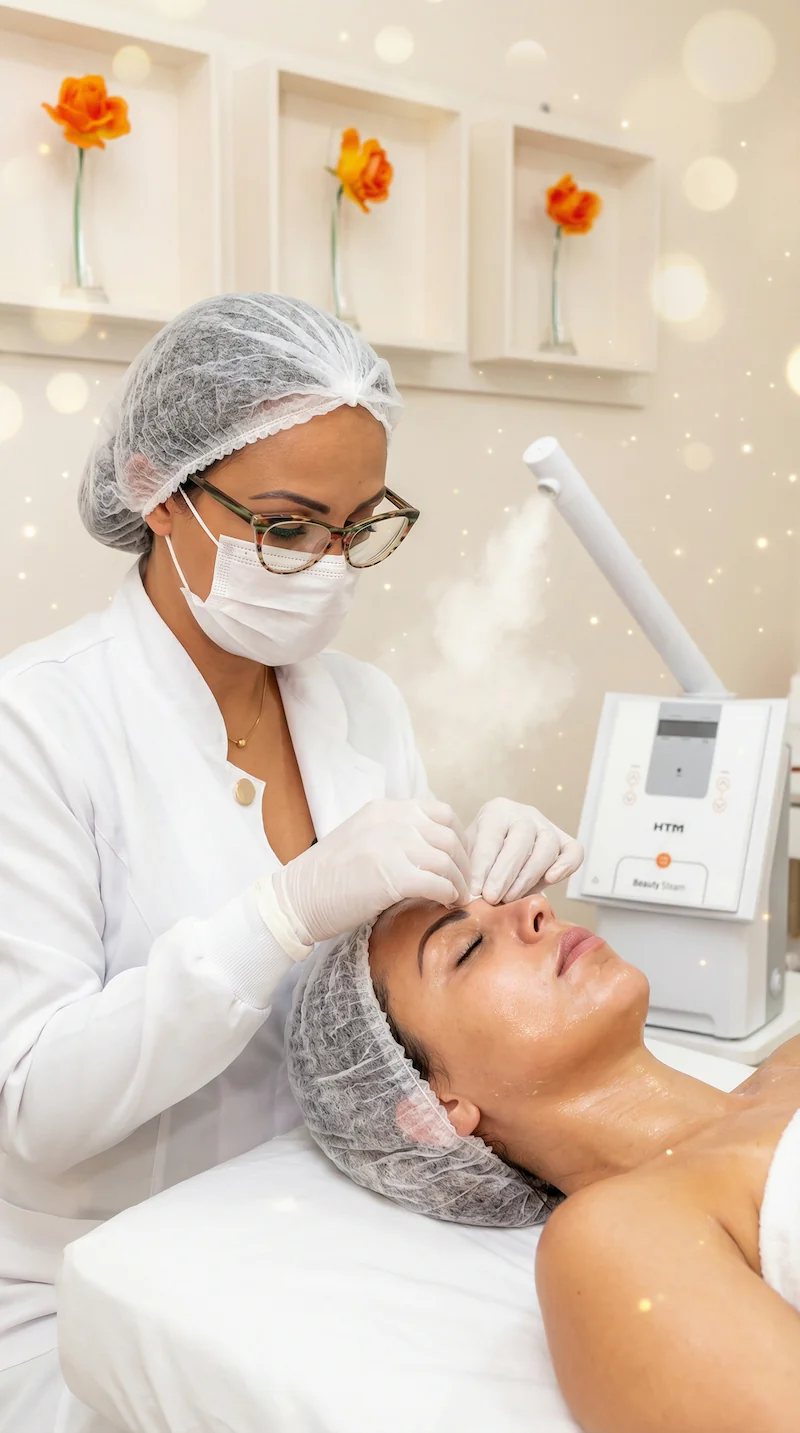 Limpeza de pele profunda na Vital Beauty