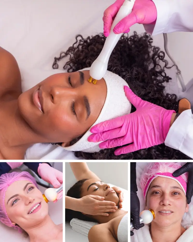 Glow Vitality com radiofrequência e drenagem facial em Mogi das Cruzes - Estética Vital Beauty