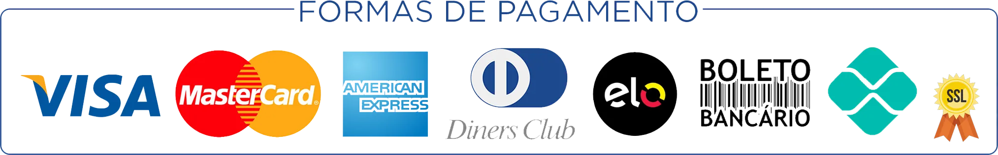 Formas de pagamento da promoção de limpeza de pele profunda em Mogi das Cruzes - Estética Vital Beauty